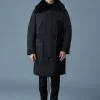 LEON Shearling Collar Down Parka