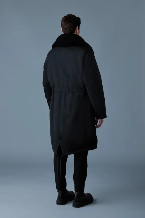 LEON Shearling Collar Down Parka