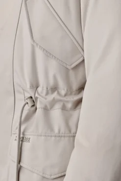 LEON Shearling Collar Down Parka