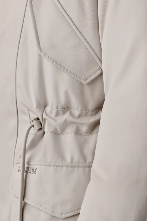 LEON Shearling Collar Down Parka