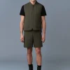 LEVI Light Down Vertical Quilted Vest