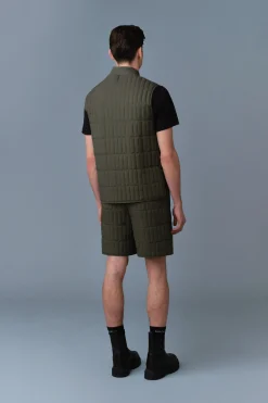 LEVI Light Down Vertical Quilted Vest