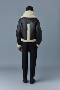 LOTTE Sheepskin jacket with double collar