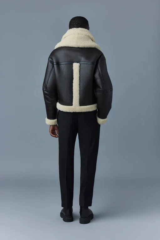 LOTTE Sheepskin jacket with double collar