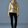 MADALYN-M Metallic laminate down jacket
