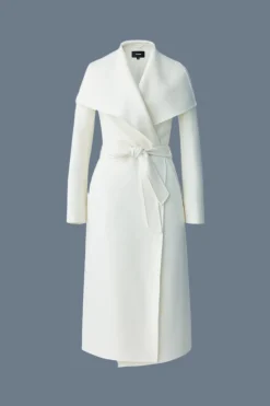 MAI-CN Double-face wool wrap coat