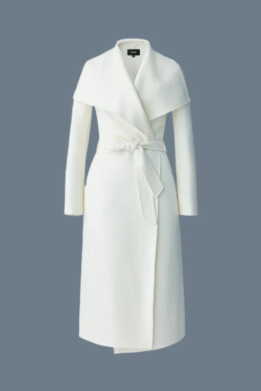 MAI-CN Double-face wool wrap coat