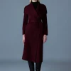 MAI-CN Double-face wool wrap coat