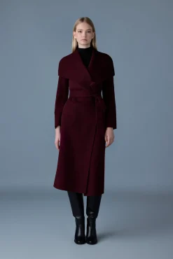 MAI-CN Double-face wool wrap coat