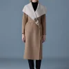 MAI-CN Double-face wool wrap coat