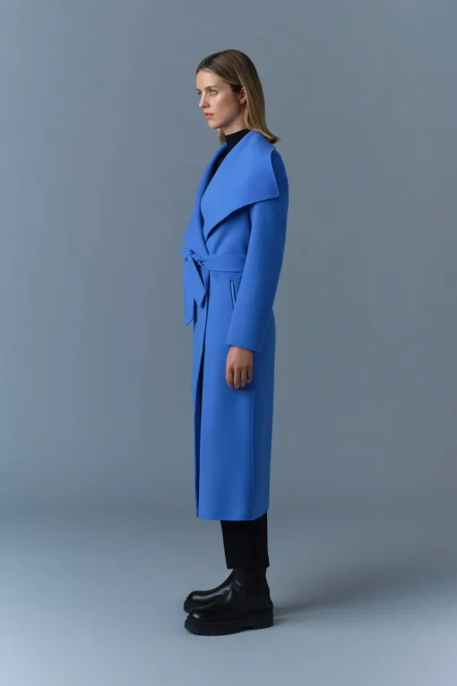 MAI-CN Double-face wool wrap coat