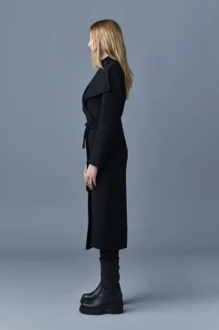 MAI-CN Double-face wool wrap coat