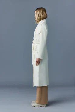 MAI-CN Double-face wool wrap coat