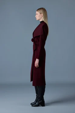 MAI-CN Double-face wool wrap coat