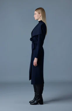MAI-CN Double-face wool wrap coat