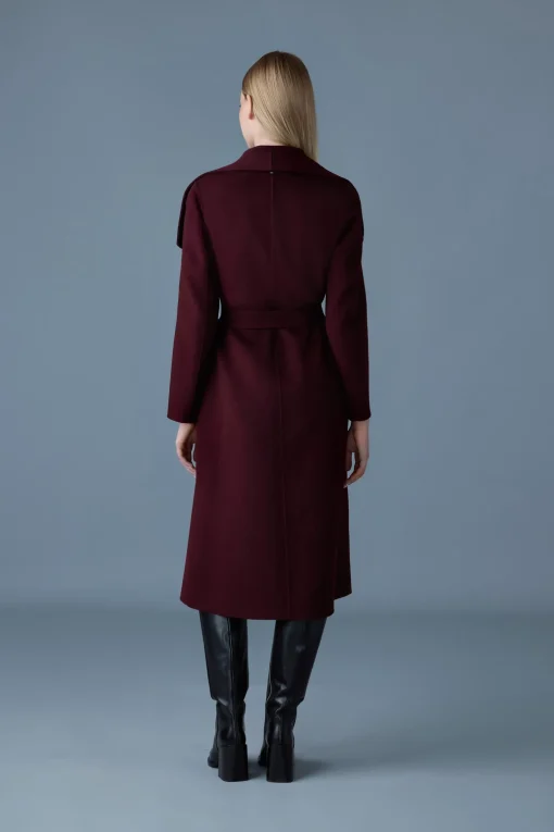 MAI-CN Double-face wool wrap coat