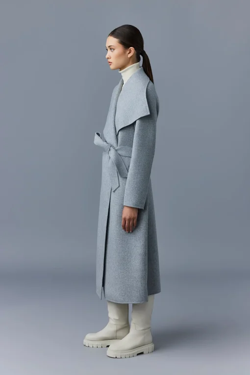 MAI-CN Double-face wool wrap coat
