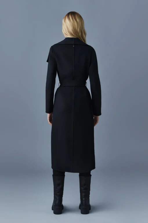 MAI-CN Double-face wool wrap coat