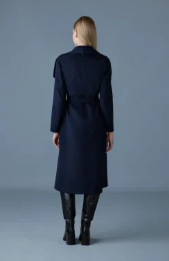 MAI-CN Double-face wool wrap coat