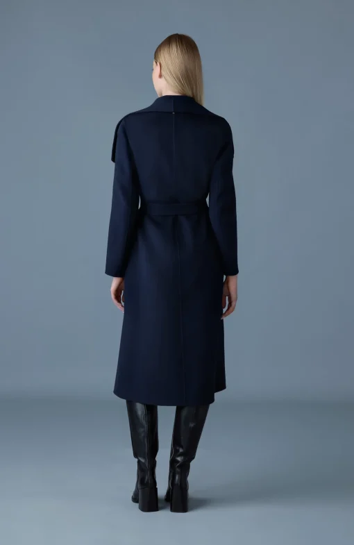 MAI-CN Double-face wool wrap coat