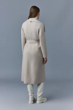 MAI-CN Double-face wool wrap coat