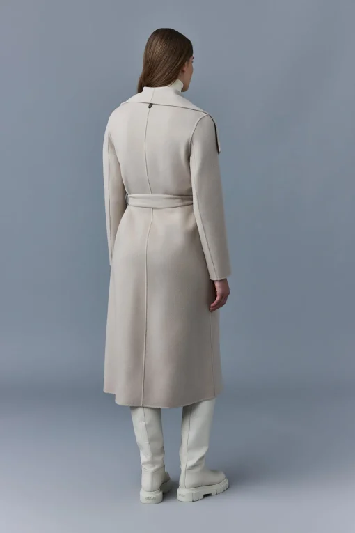 MAI-CN Double-face wool wrap coat