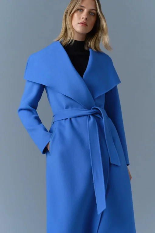 MAI-CN Double-face wool wrap coat