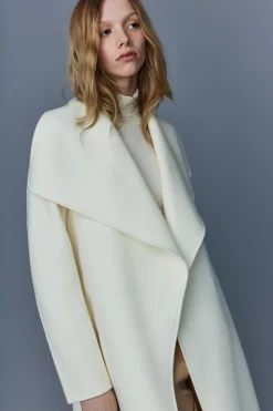 MAI-CN Double-face wool wrap coat