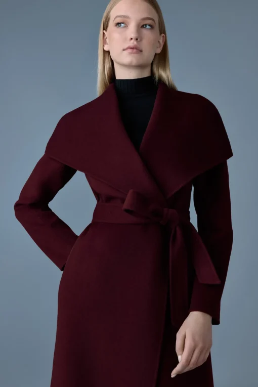 MAI-CN Double-face wool wrap coat