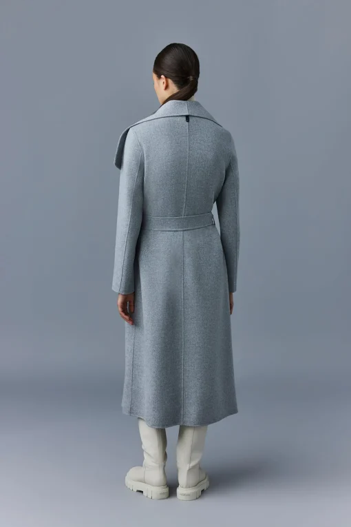 MAI-CN Double-face wool wrap coat