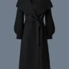 MAI-NV Double-Face Wool Wrap Coat
