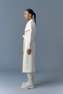 MAI-NV Double-Face Wool Wrap Coat