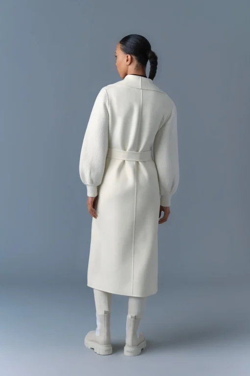 MAI-NV Double-Face Wool Wrap Coat
