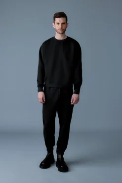 MARVIN-R Double face jersey cargo sweatpants