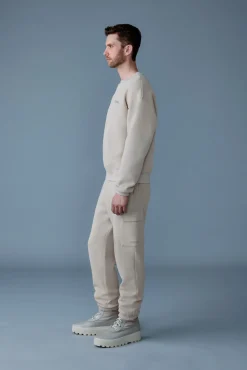 MARVIN-R Double face jersey cargo sweatpants