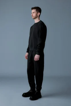 MARVIN-R Double face jersey cargo sweatpants