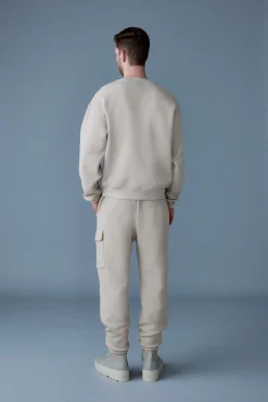 MARVIN-R Double face jersey cargo sweatpants