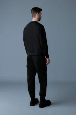 MARVIN-R Double face jersey cargo sweatpants