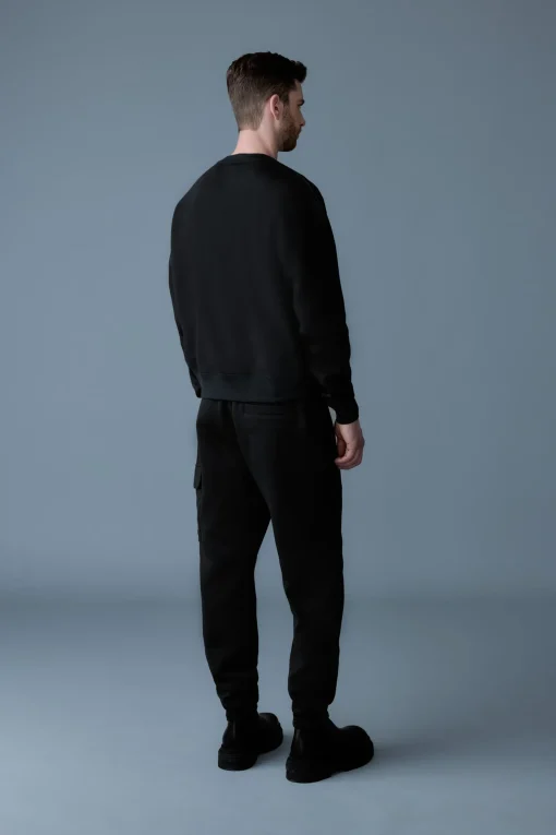 MARVIN-R Double face jersey cargo sweatpants