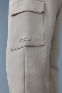 MARVIN-R Double face jersey cargo sweatpants