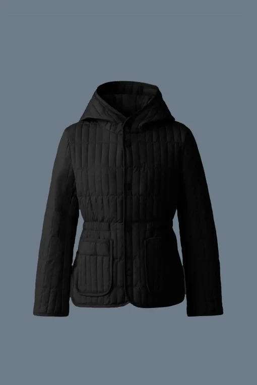 MAURA Light down vertical quilted jacket for kids (8-14 years)