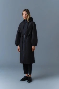 MEKELLE Long Recycled Technical Rain Coat