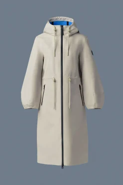 MEKELLE Long Recycled Technical Rain Coat