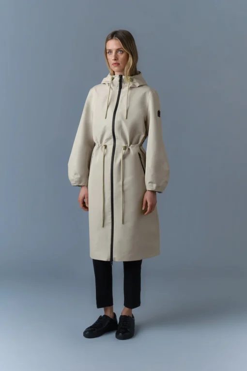 MEKELLE Long Recycled Technical Rain Coat
