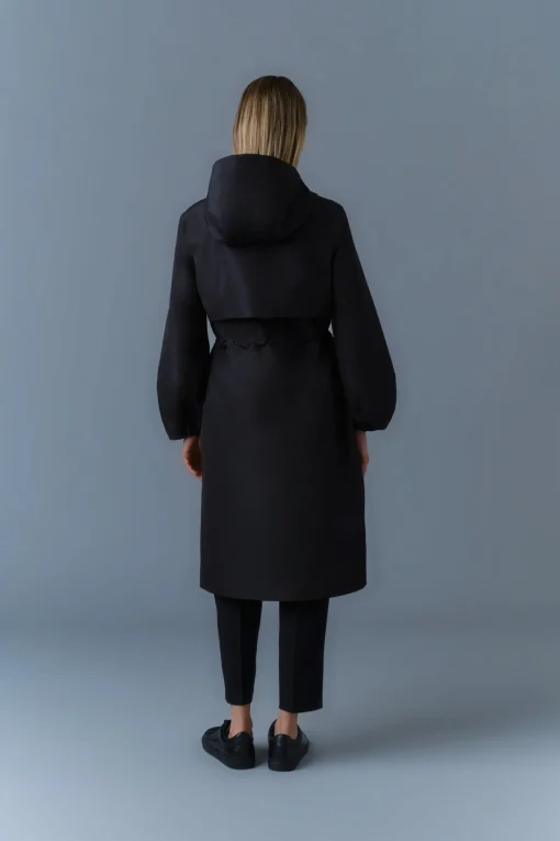 MEKELLE Long Recycled Technical Rain Coat