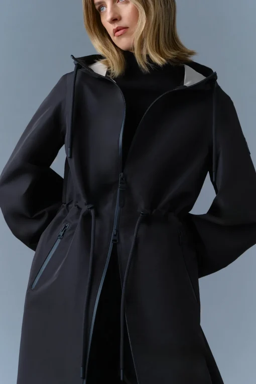 MEKELLE Long Recycled Technical Rain Coat