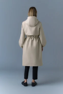 MEKELLE Long Recycled Technical Rain Coat
