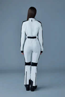 MIAKIM Techno fleece ski suit with asymmetrical zip