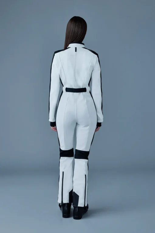 MIAKIM Techno fleece ski suit with asymmetrical zip