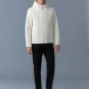 MILES Light Down Vertical Quilted Jacket